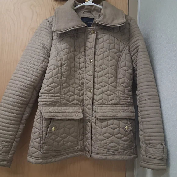 Weatherproof Quilted Bomber Jacket - Brown - Picture 1 of 9